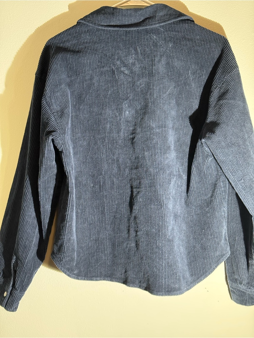 Sanctuary Navy Blue Corduroy Shacket Jacket - Picture 4 of 6